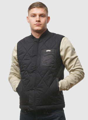 Padded Vest - Black