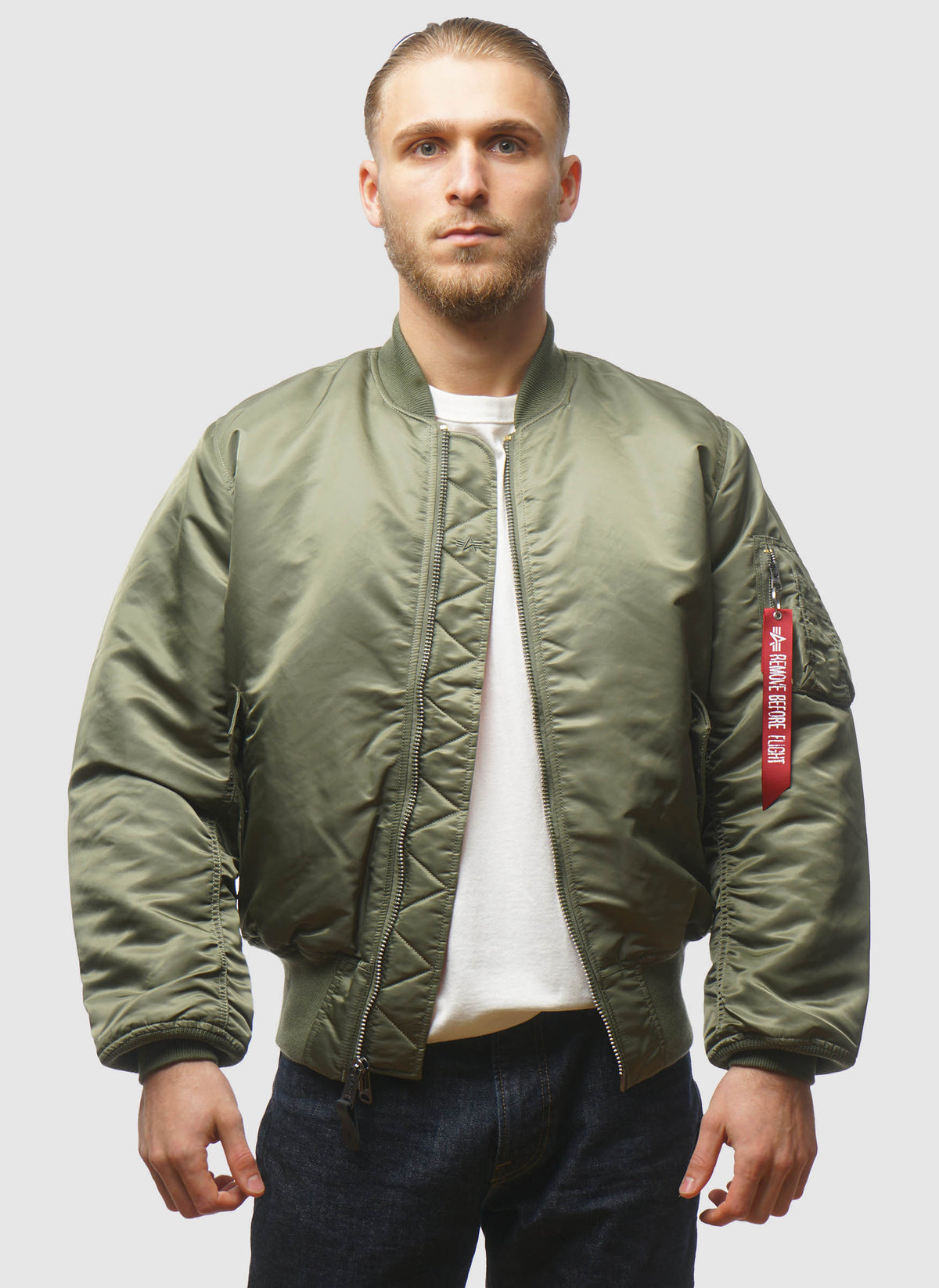 MA-1 Heritage Jacket - Sage Green