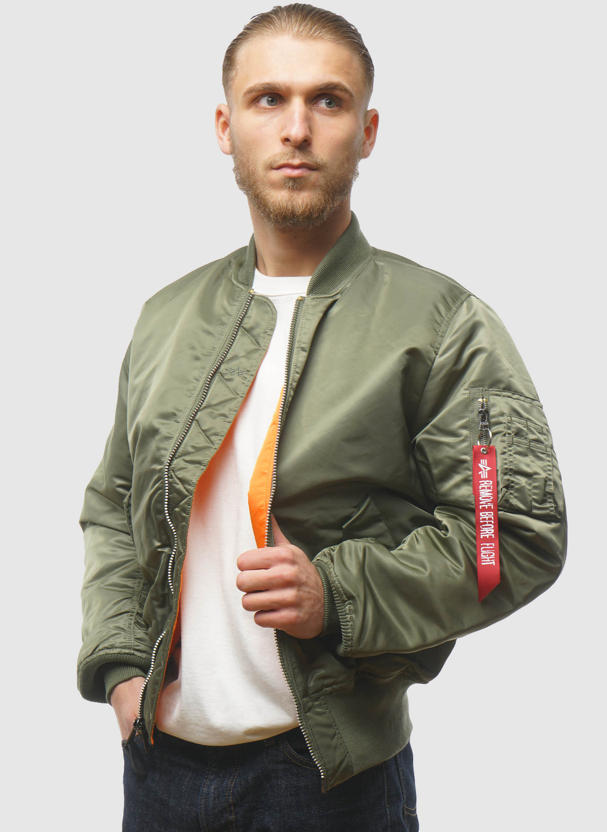 MA-1 Heritage Jacket - Sage Green