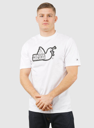 Outline Dove T-Shirt - White