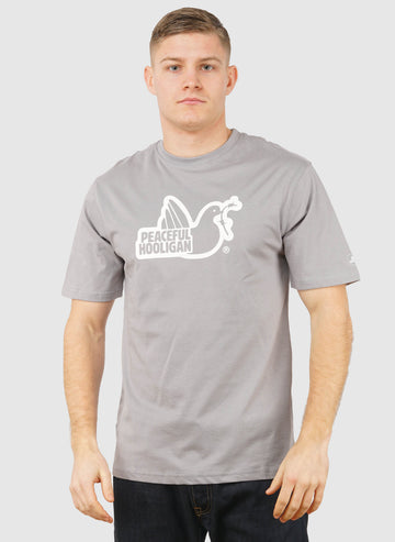 Outline Dove T-Shirt - Chiseled Stone