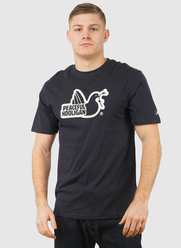 Outline Dove T-Shirt - Navy