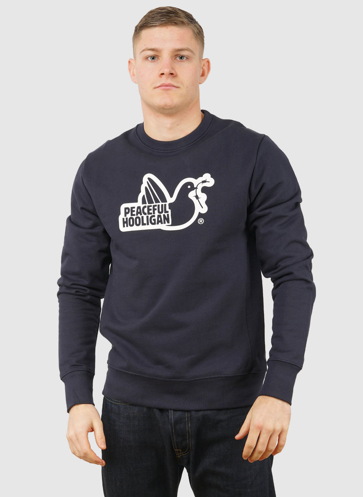 Outline Sweatshirt - Navy