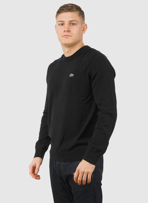Logo Crew Neck Sweatshirt - Black