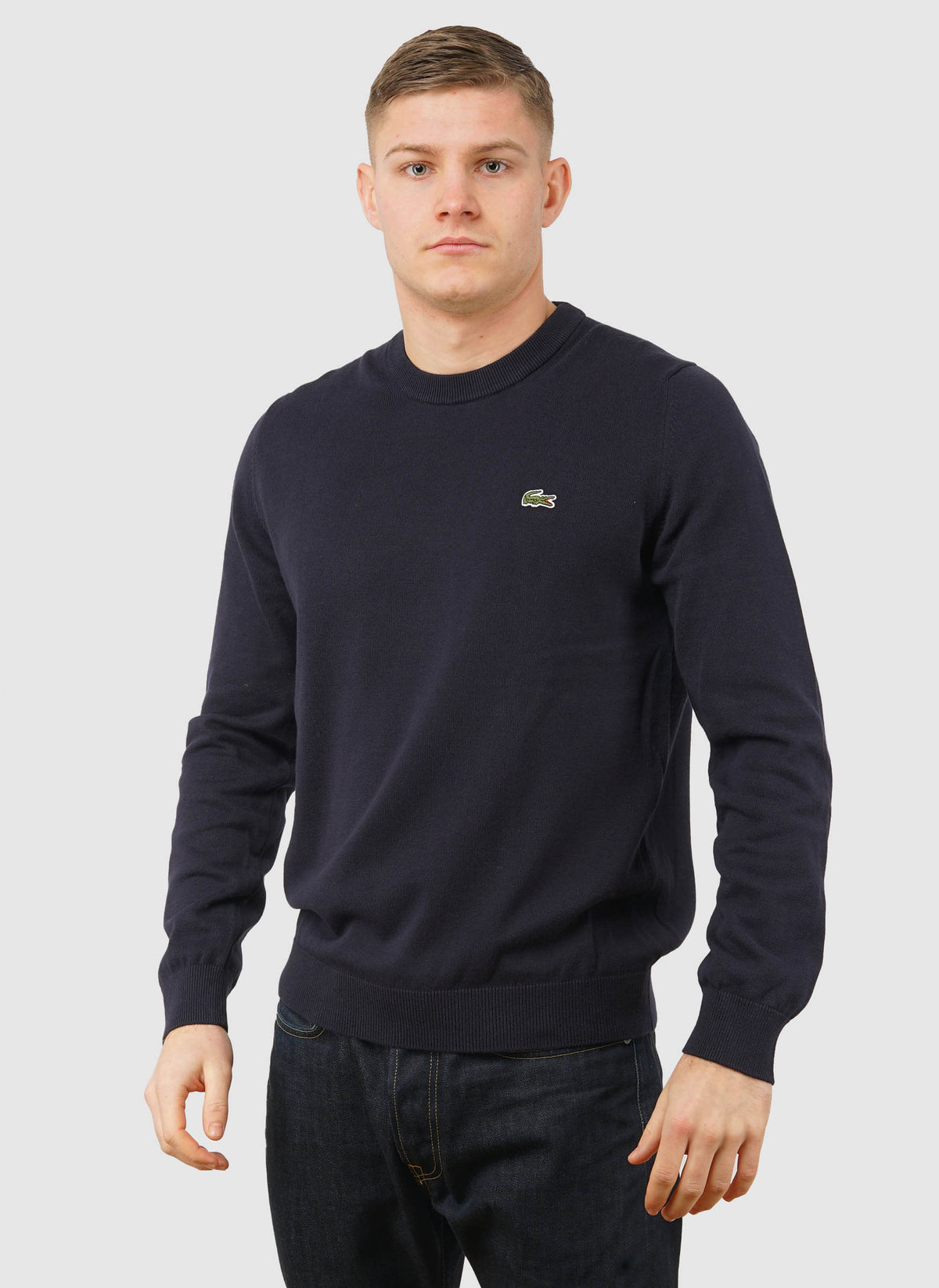 Logo Crew Neck Sweatshirt - Blue