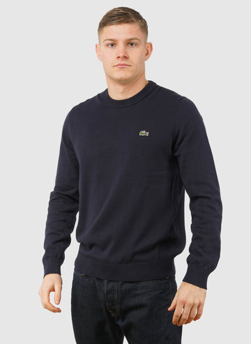 Logo Crew Neck Sweatshirt - Blue