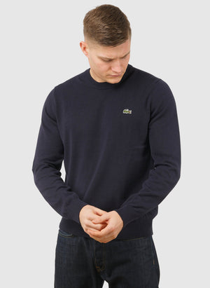 Logo Crew Neck Sweatshirt - Blue