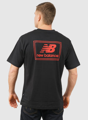 Woven Label T-Shirt - Black