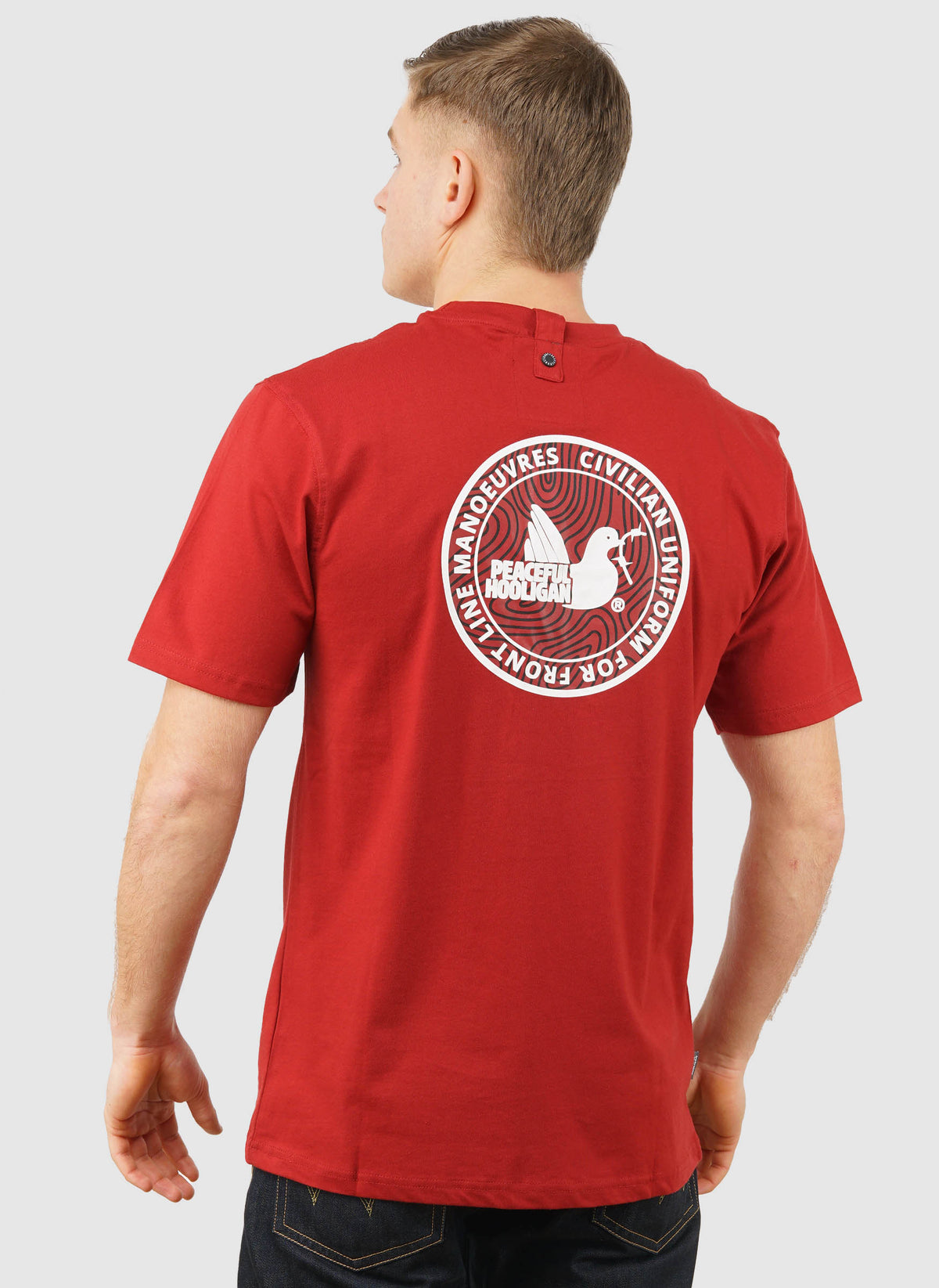 Trace T-Shirt - Dark Red