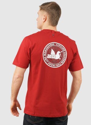 Trace T-Shirt - Dark Red