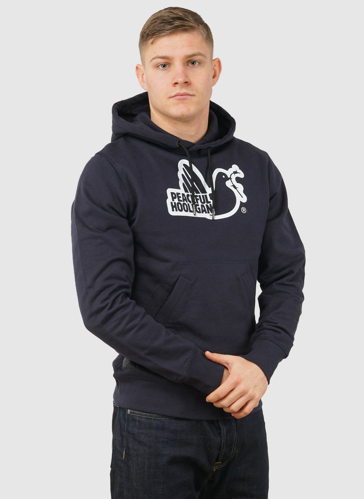 Outline Hoodie - Navy