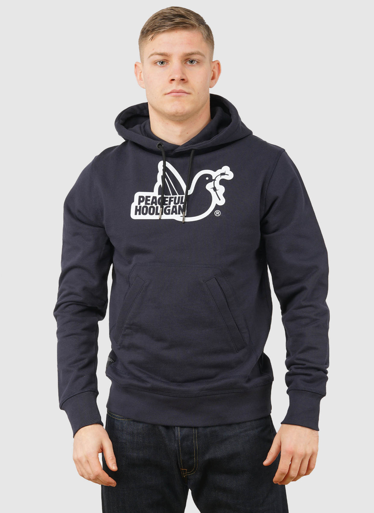 Outline Hoodie - Navy