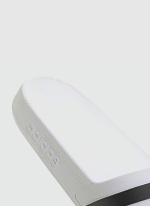 Adilette - White/Black/Red/Gold