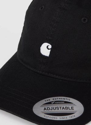 Madison Logo Cap - Black/White