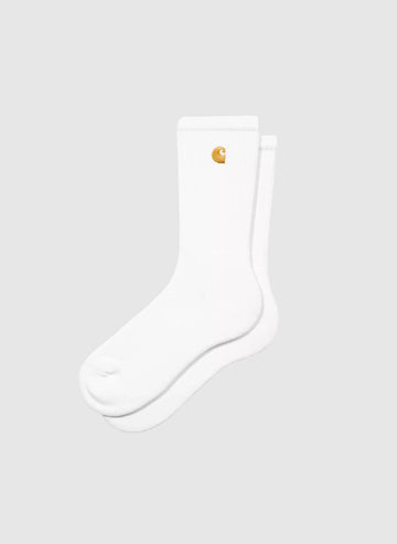 Chase Socks - White/Gold