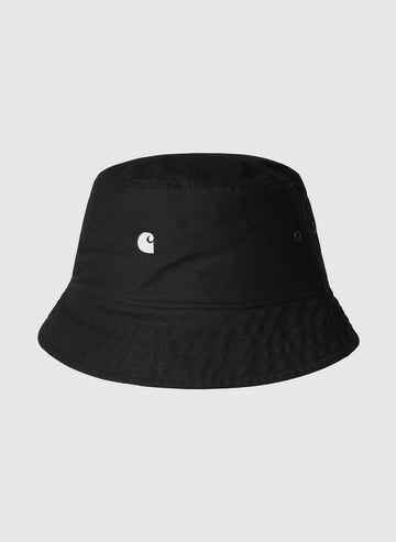 Madison Logo Bucket Hat - Black/White