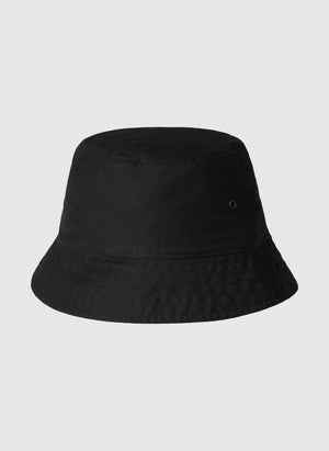 Madison Logo Bucket Hat - Black/White