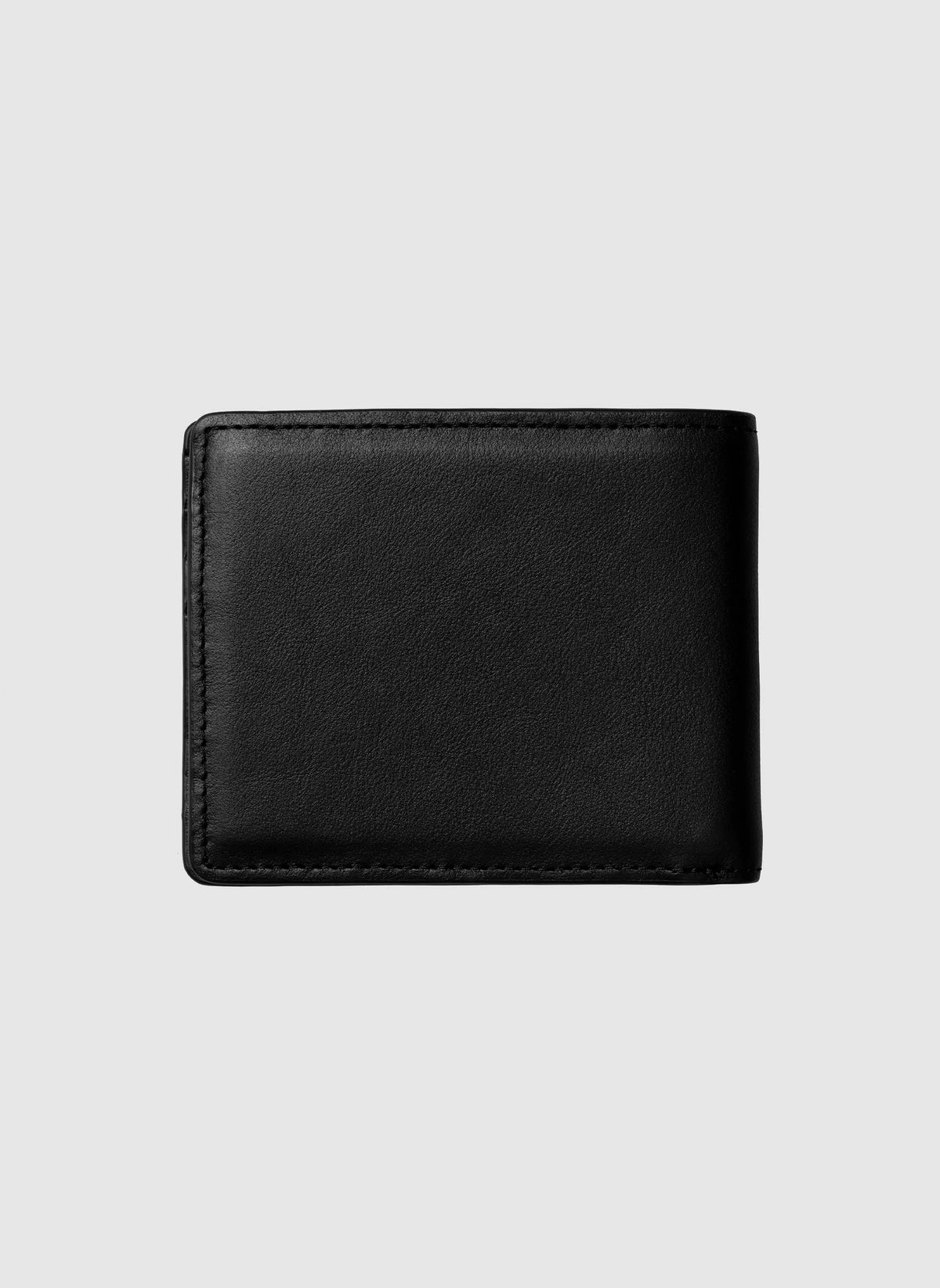 Vegas Billfold Wallet - Black/Silver