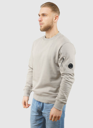 Lens Crew Neck Sweatshirt - Dove