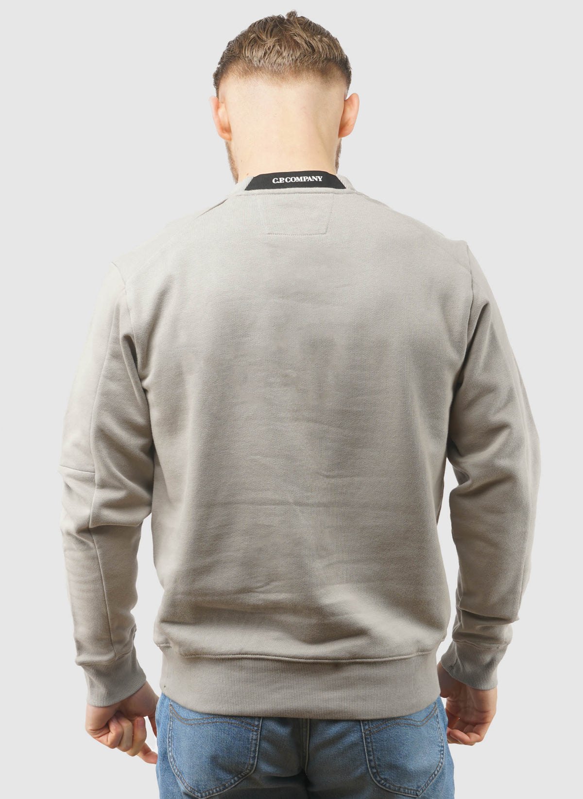 Lens Crew Neck Sweatshirt - Dove
