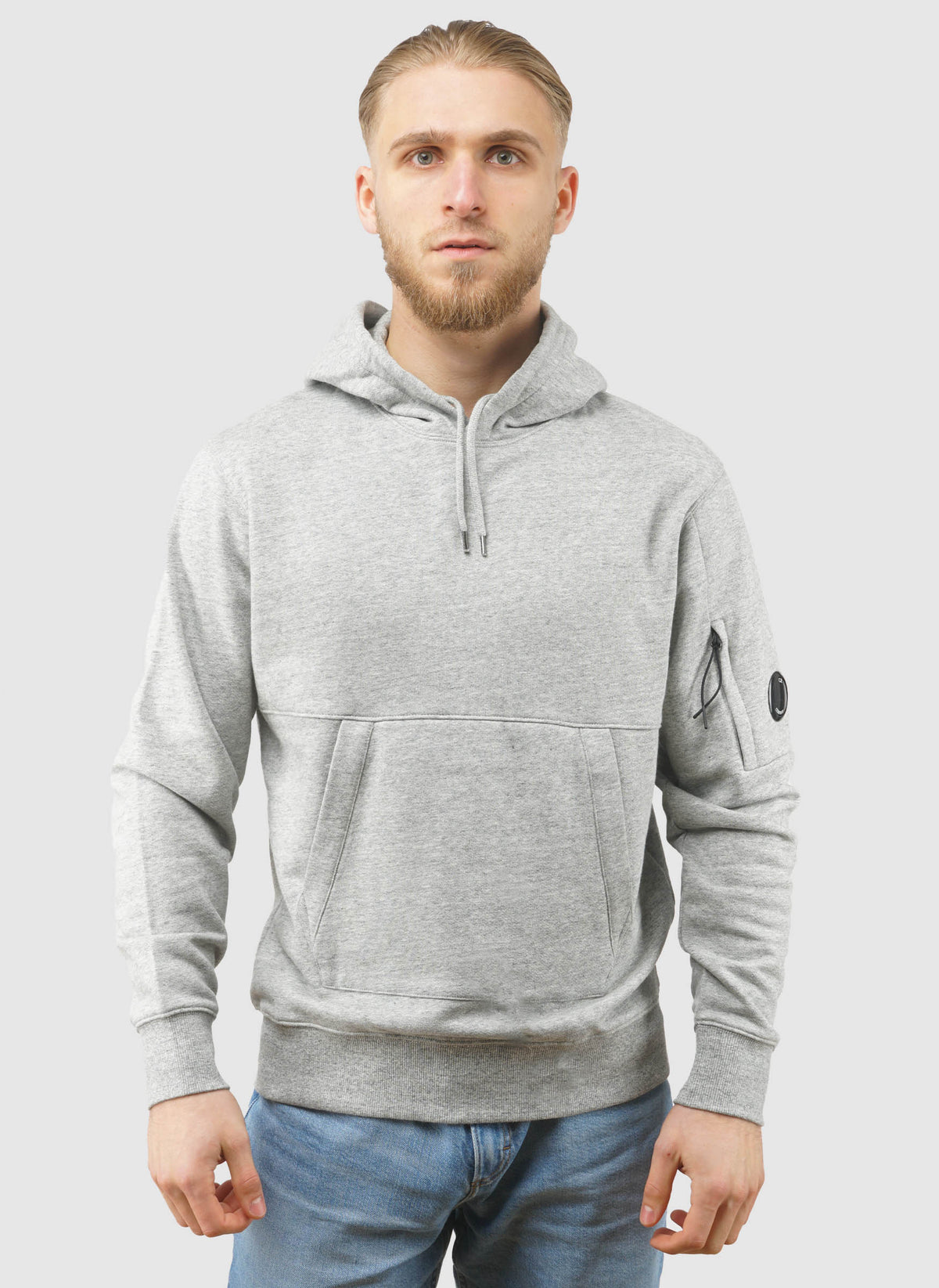 Lens Hoodie - Greystone Melange
