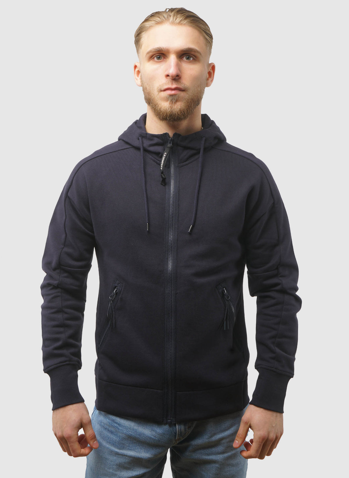 Goggle Sweatshirt Jacket - Total Eclipse