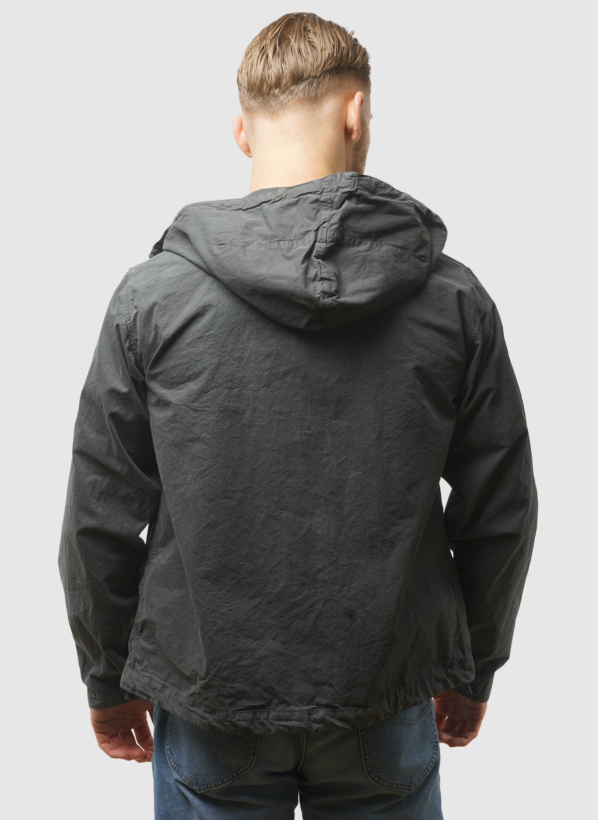 Micro-Reps Hooded Lens Jacket - Gunmetal