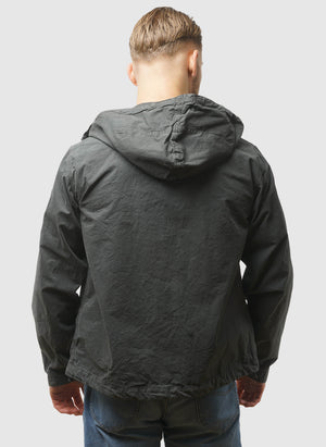 Micro-Reps Hooded Lens Jacket - Gunmetal