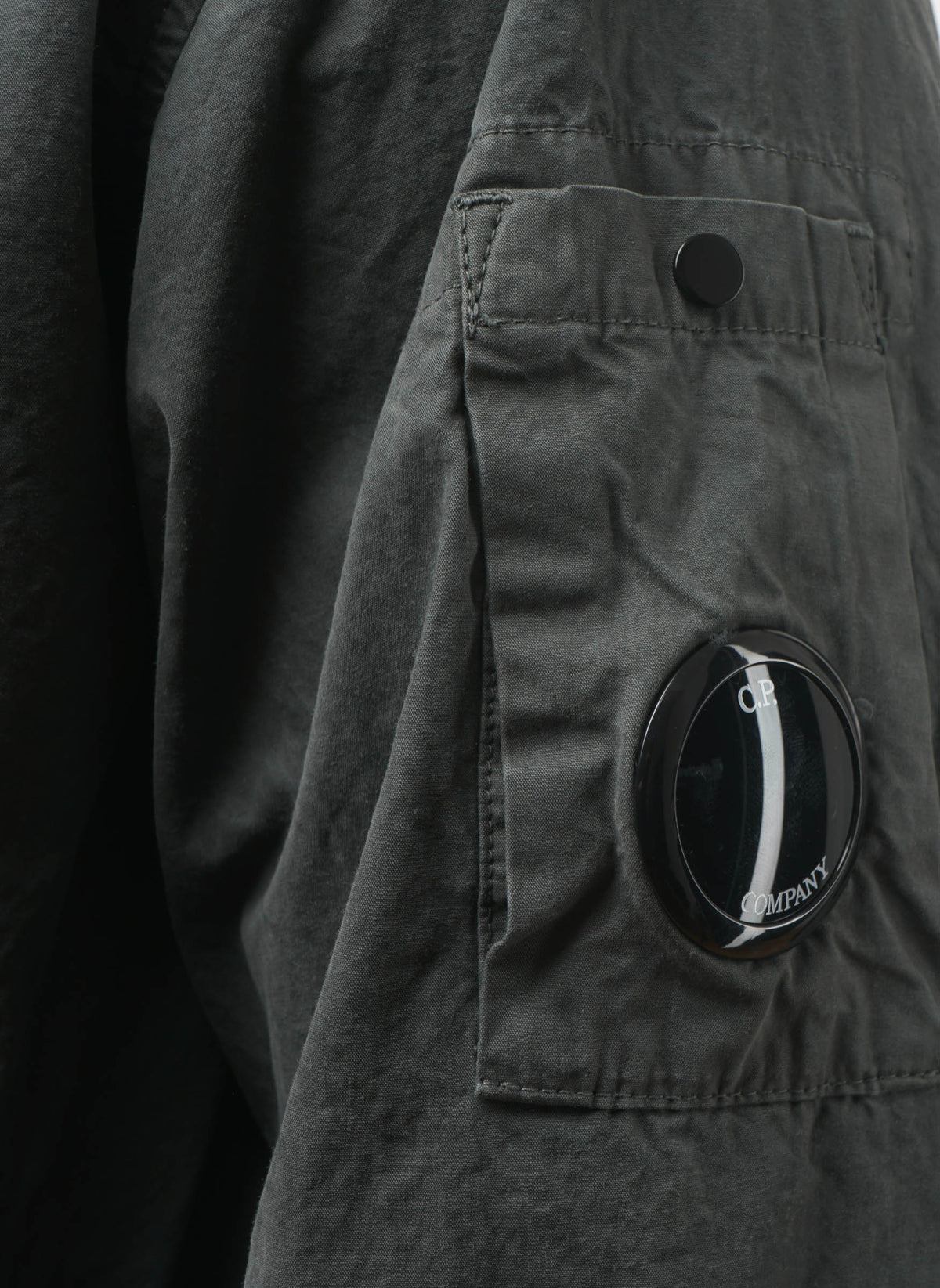 Micro-Reps Hooded Lens Jacket - Gunmetal