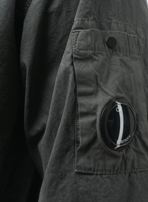 Micro-Reps Hooded Lens Jacket - Gunmetal