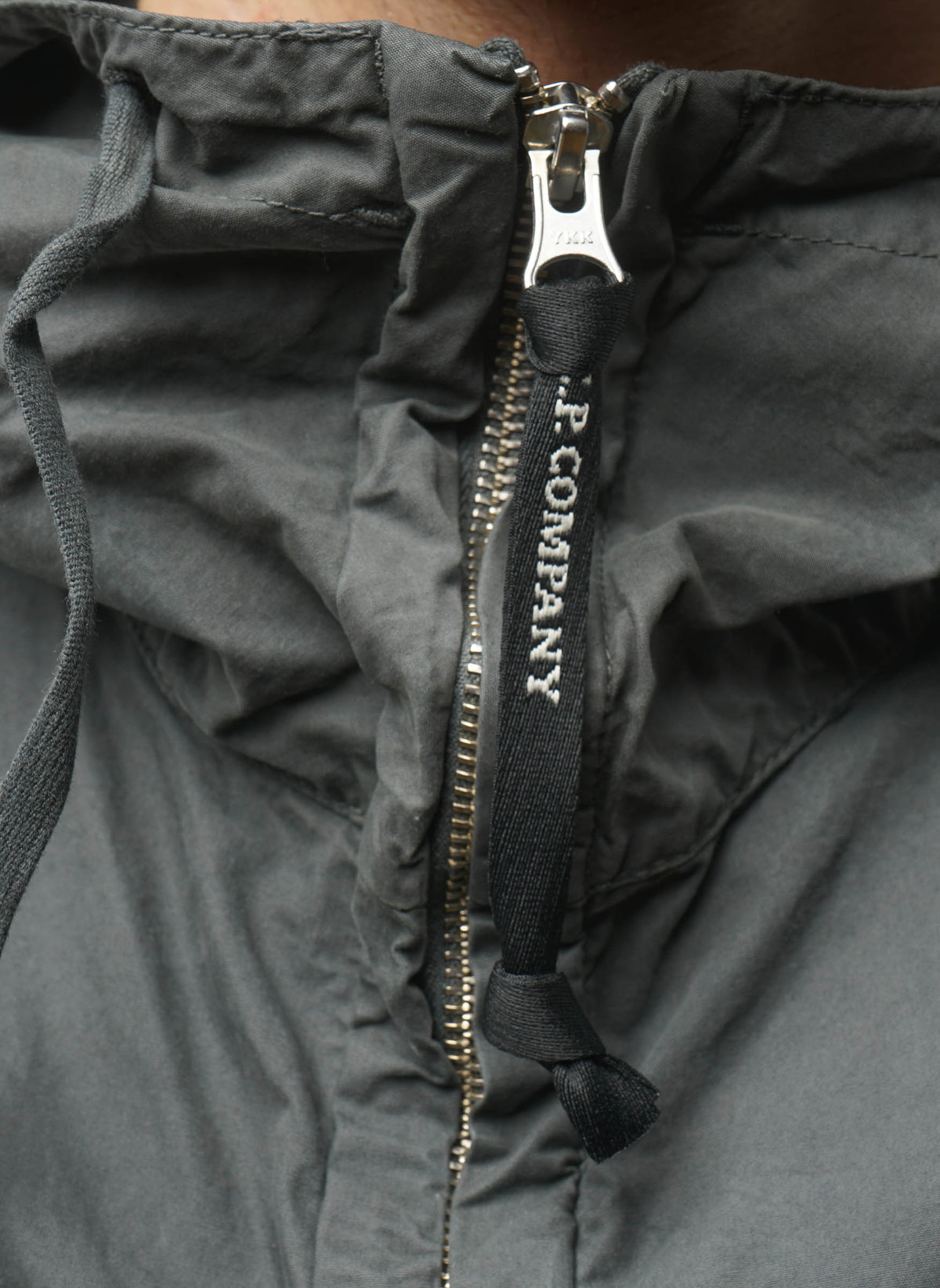 Micro-Reps Hooded Lens Jacket - Gunmetal