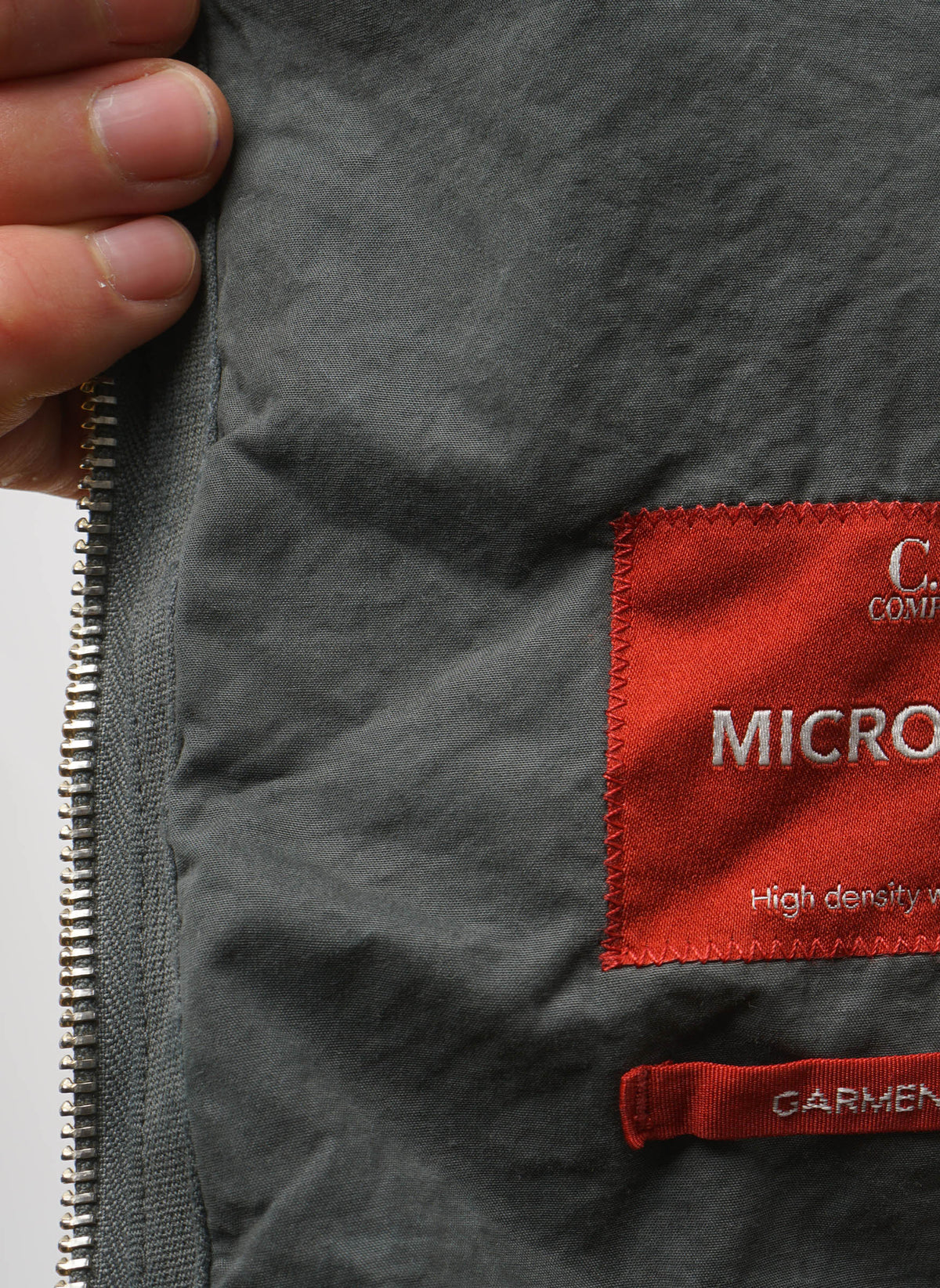 Micro-Reps Hooded Lens Jacket - Gunmetal