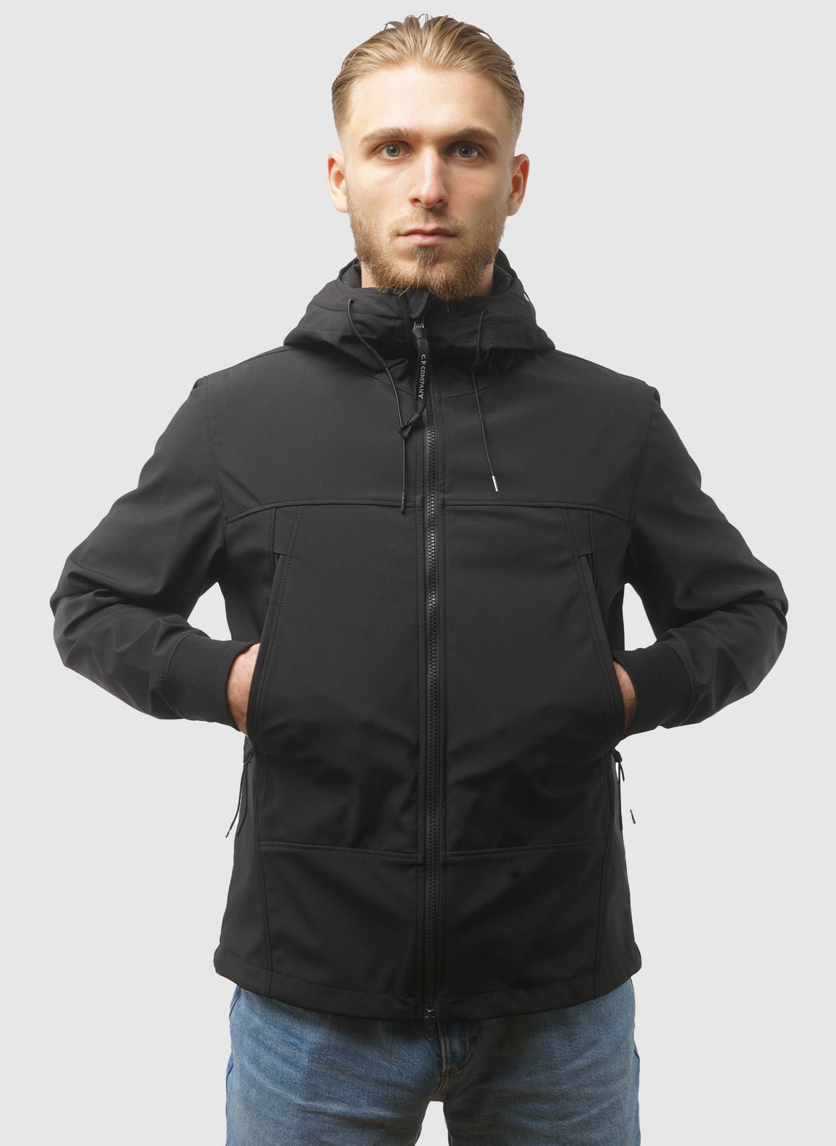 C.P. Shell-R Goggle Jacket - Black