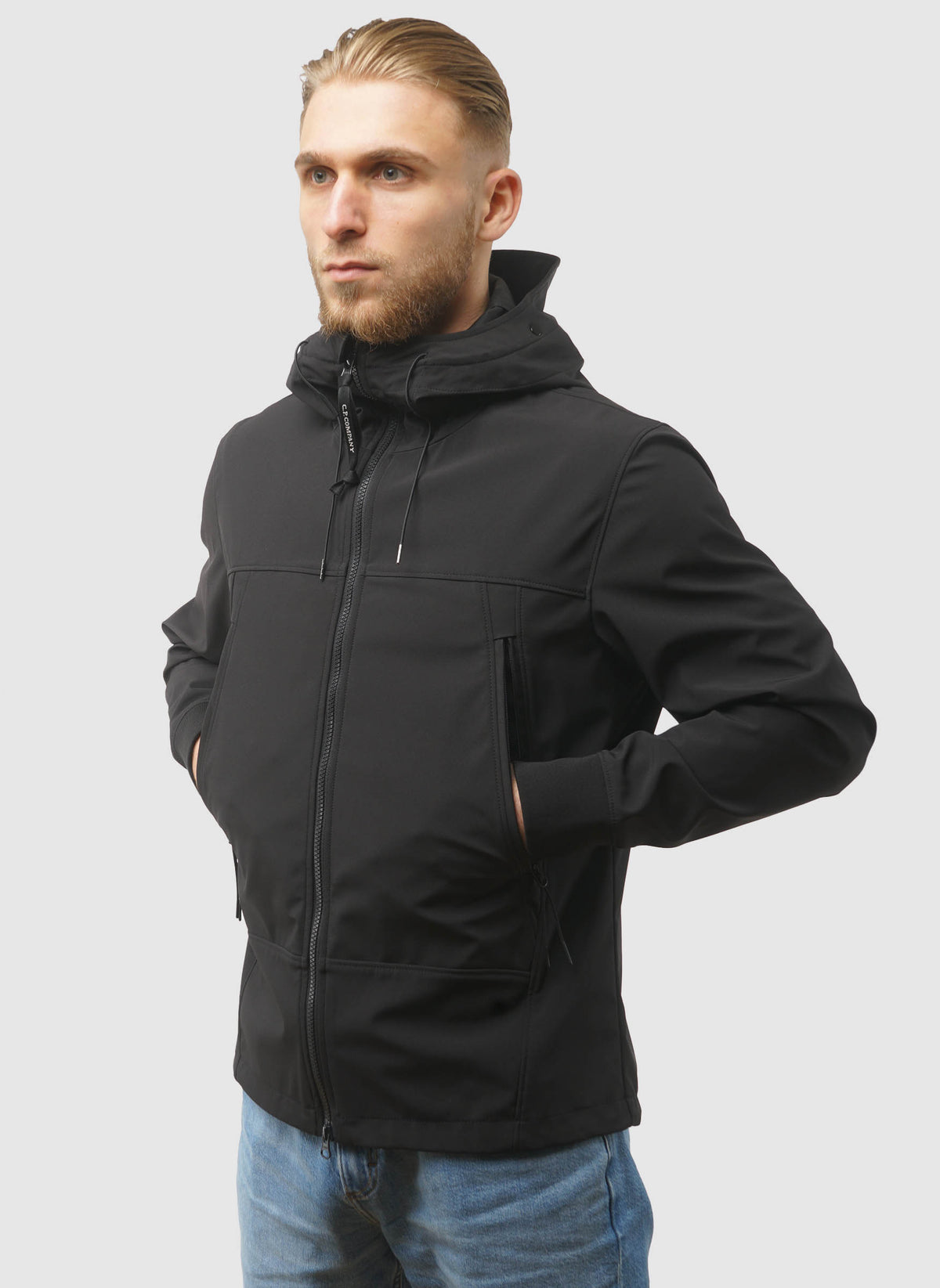C.P. Shell-R Goggle Jacket - Black