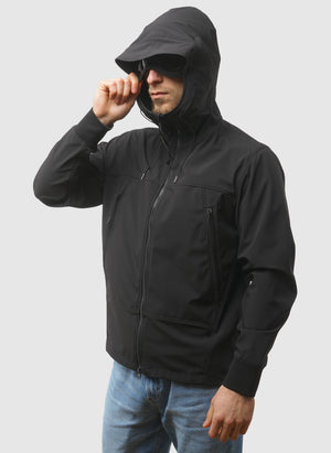 C.P. Shell-R Goggle Jacket - Black