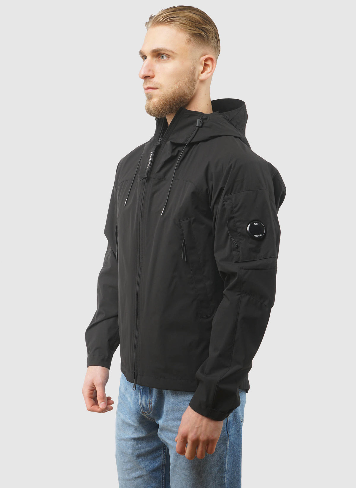 Pro-Tek Hooded Lens Jacket - Black