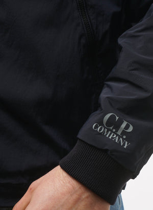 Reversible Cotton Mixed Hooded Sweater - Total Eclipse