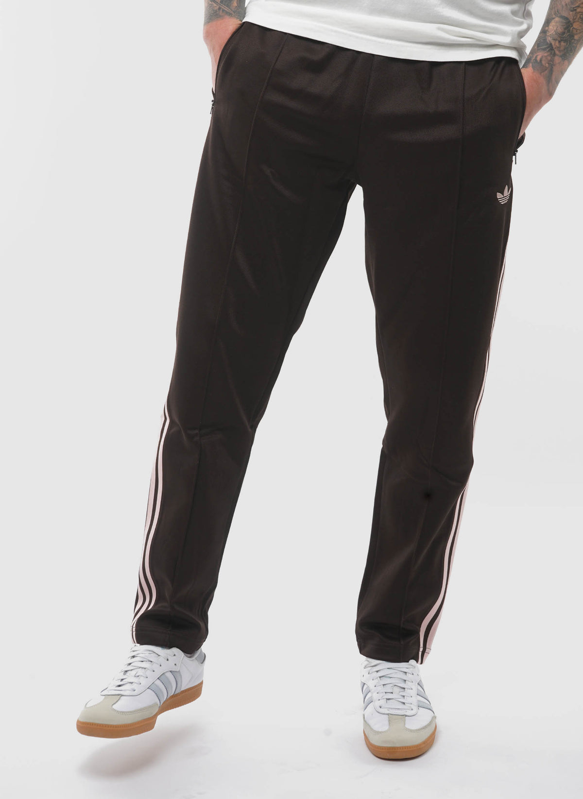 Classic Trackpant - Brown/Sandy Pink