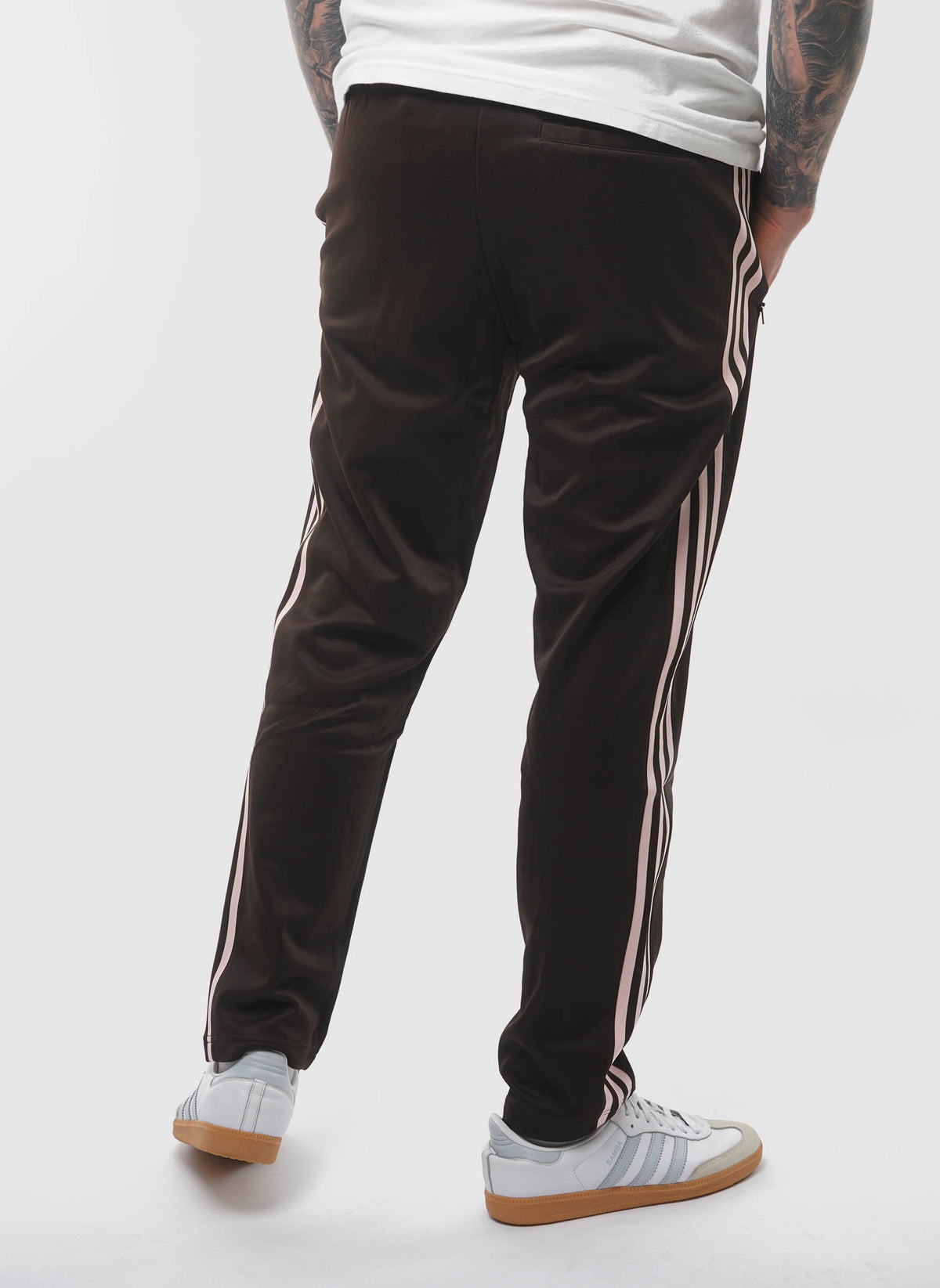 Classic Trackpant - Brown/Sandy Pink