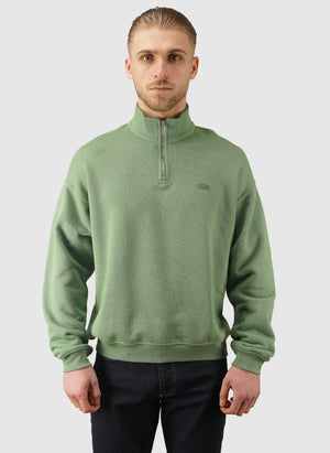 Fleece Zip Sweatshirt - Lamb's Lettuce
