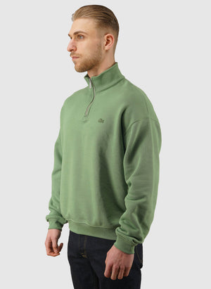 Fleece Zip Sweatshirt - Lamb's Lettuce