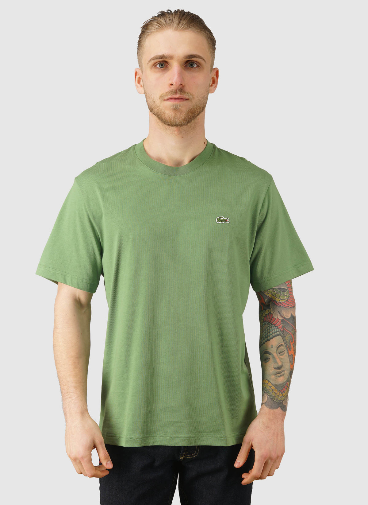 Rundhals T-Shirt - Lamb's Lettuce