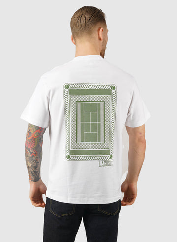 Jersey Print T-Shirt - White