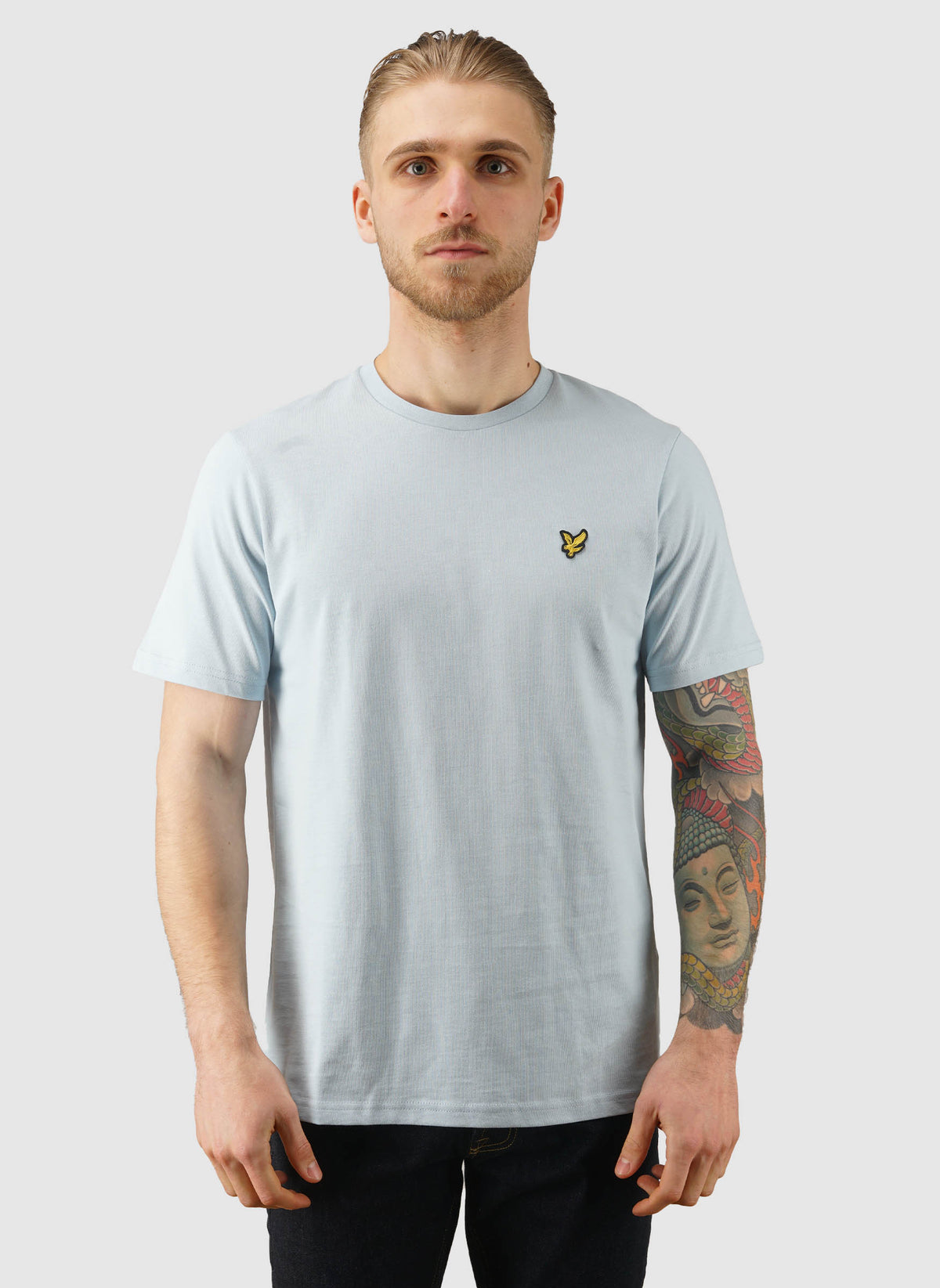Plain T-Shirt - Opal Blue