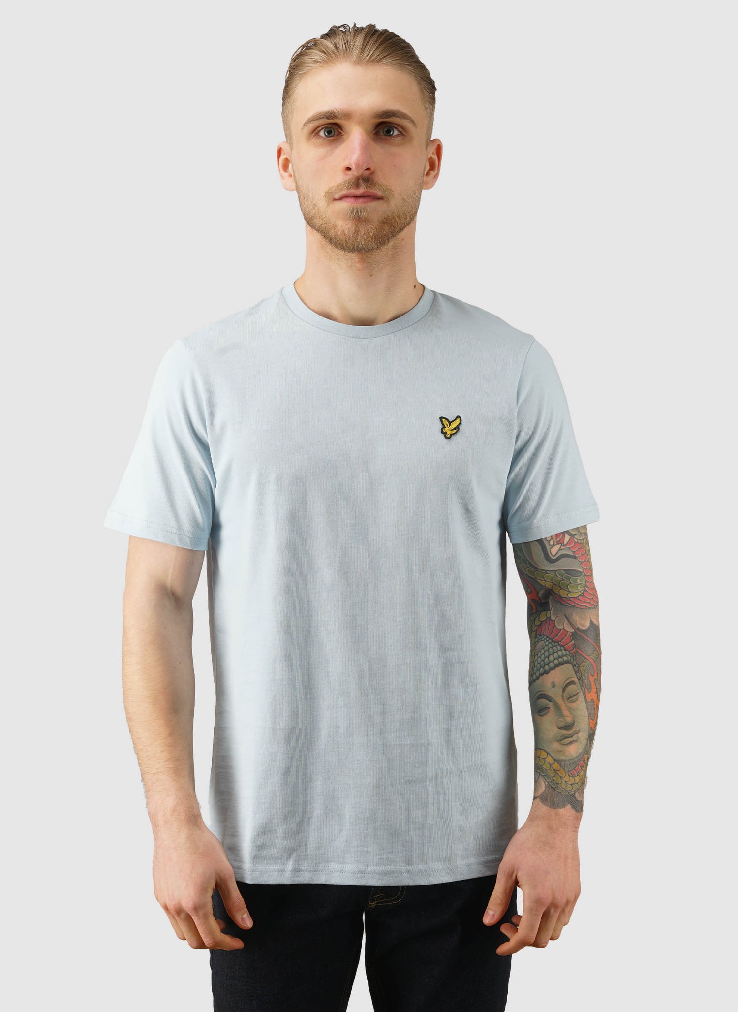 Plain T-Shirt - Opal Blue