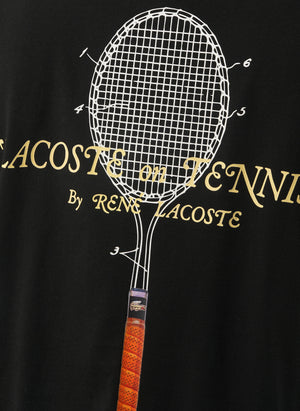 Jersey Print T-Shirt - Black