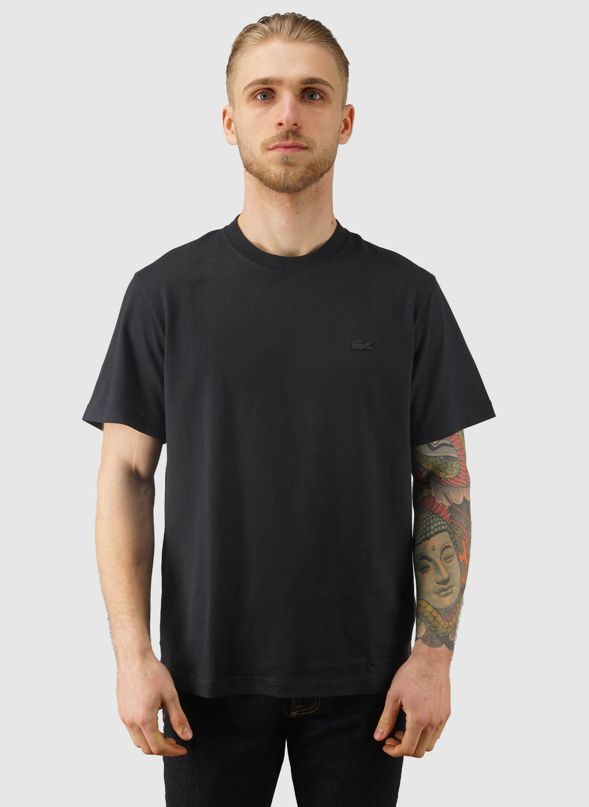 Jersey Print T-Shirt - Blackbird