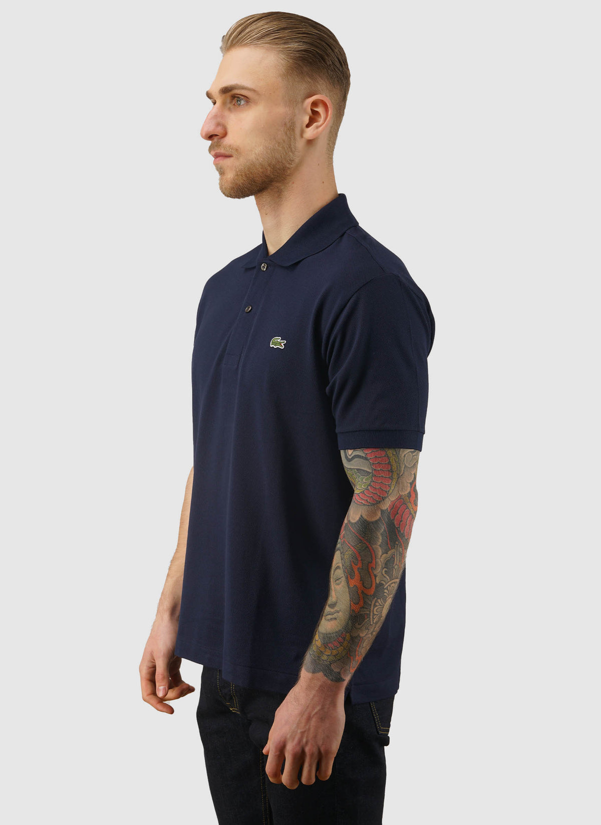 Pique Poloshirt - Navy Blue