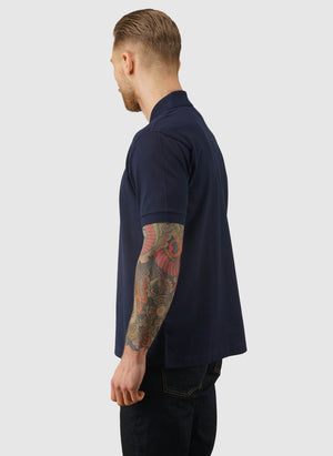 Pique Poloshirt - Navy Blue