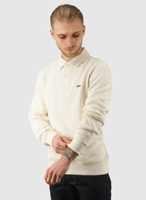 Ribbed Cotton Poloshirt - Lapland